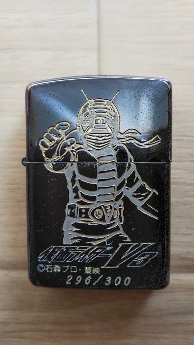 ☆ ジッポライター zippo ライター 仮面ライダーV3 限定品 中古品 お店で人気の商品 仮面ライダーV3 限定ジッポ 未使用 雑貨