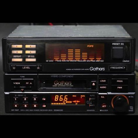 gathers EFシビック 純正オプション イコライザー7バンド グラフィック