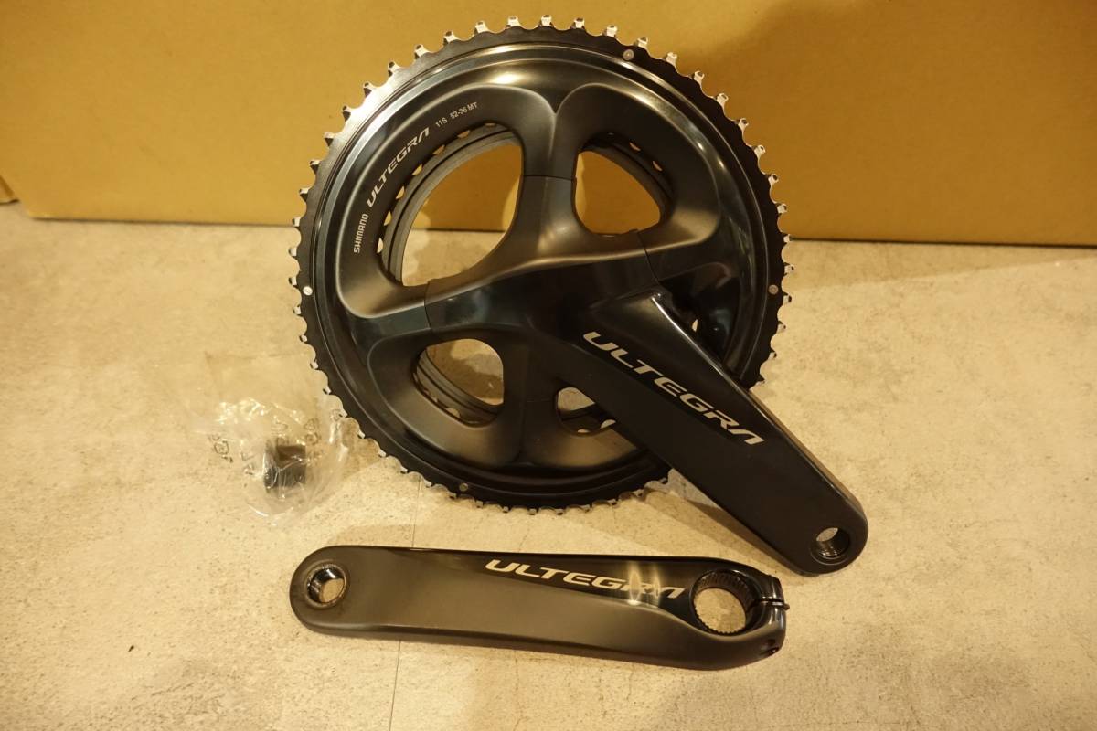 中古 シマノ FC-R8000 クランクセット 52-36T 165mm 11s shimano ...