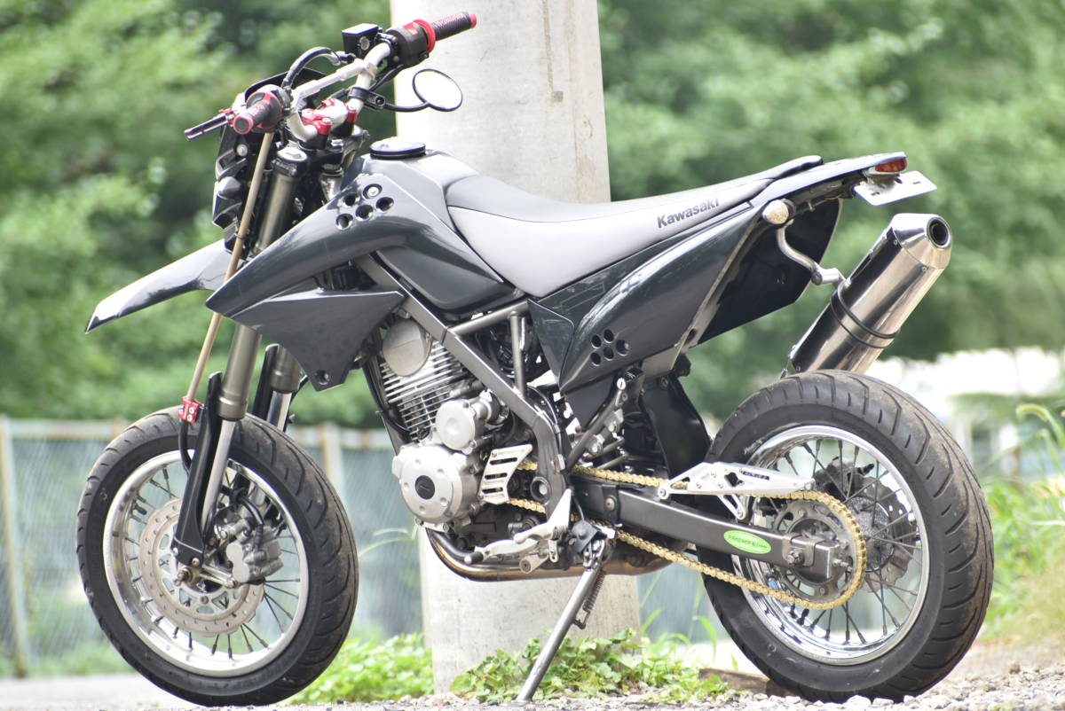 Kawasaki Dトラッカー125 Pensukeマフラー バックステップ Wako Sオイル交換済 下取り全国配送も可能です 彡klx125 の落札情報詳細 ヤフオク落札価格情報 オークフリー スマートフォン版