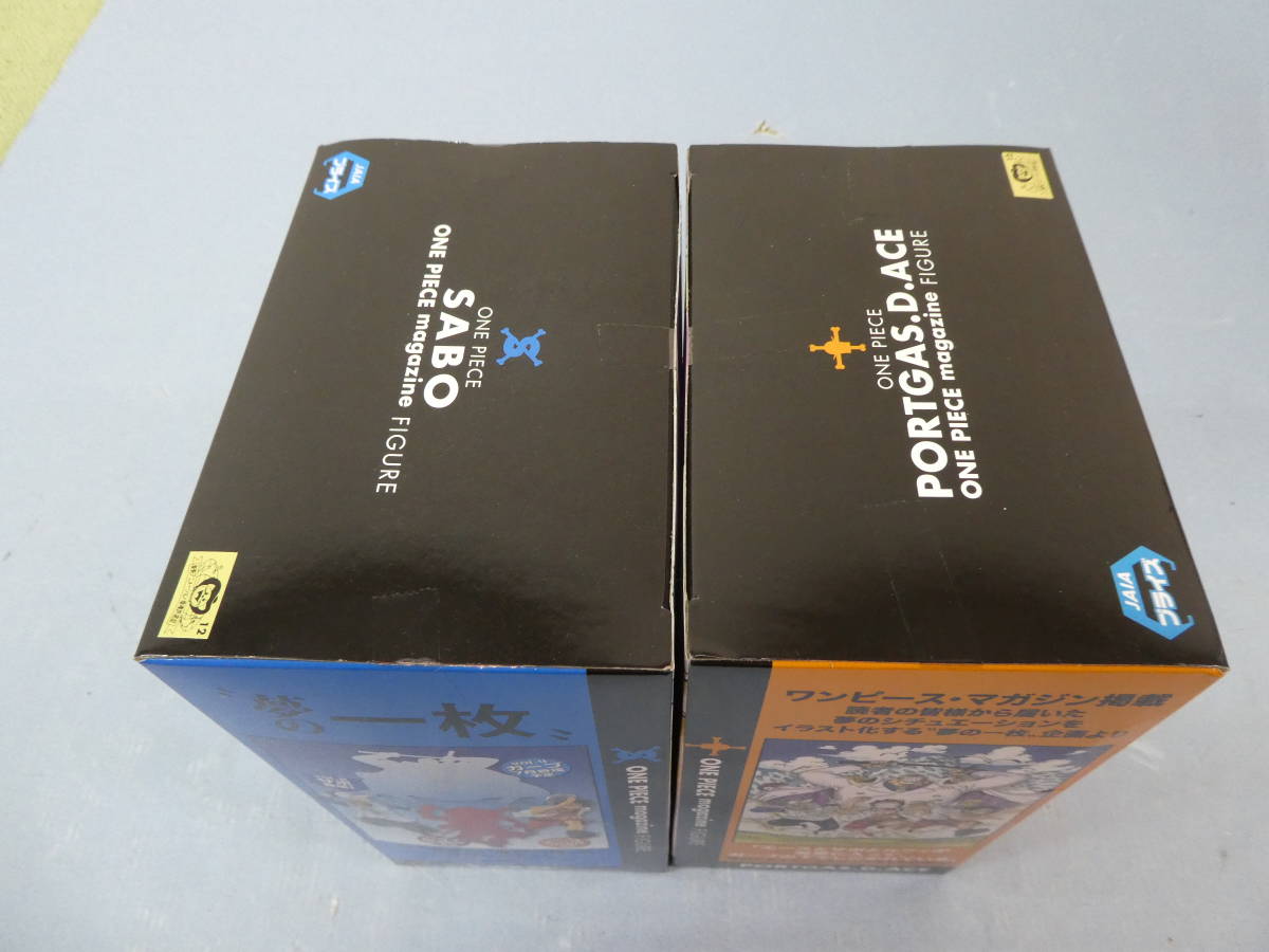 新品 W46 21 未開封 One Piece Magazine Figure ワンピース 夢の一枚 1 Vol 2 サボ エース マガジン フィギュア 計2体 セット の落札情報詳細 ヤフオク落札価格情報 オークフリー スマートフォン版