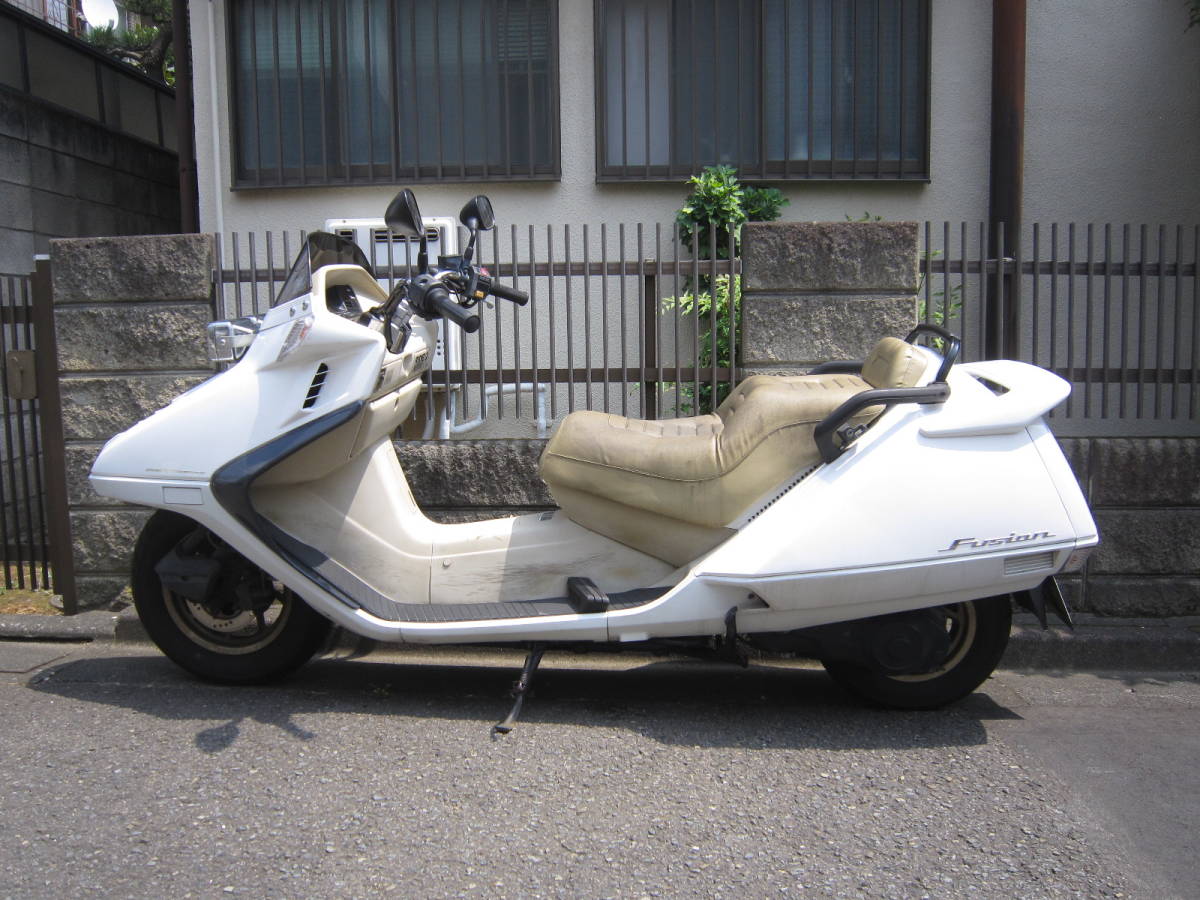 最終型 フュージョンx Se パールホワイト 絶好調 thアニバーサリー車 グリップヒーター付き 自賠責1年以上付き 純正 07年式 東京世田谷 の落札情報詳細 ヤフオク落札価格情報 オークフリー スマートフォン版