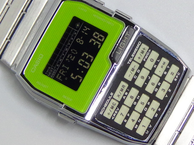 電池交換済]CASIO DATA BANK DBC-1500 反転液晶 電池交換済