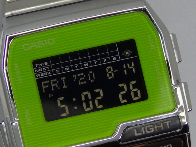 反転液晶 カシオ データバンク DBC-1500 CASIO DATABANK ブラック