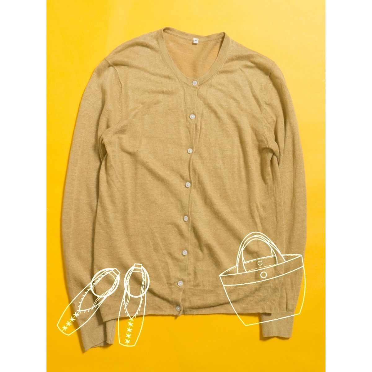 メール便 Muji 無印良品 リネンカーディガン マスタード 長袖 麻100 クルーネック 洗濯可 M シンプル ベーシック 無地 大人カジュアル の落札情報詳細 ヤフオク落札価格情報 オークフリー スマートフォン版