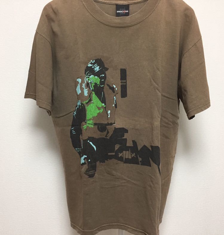 00s 希少 レア RECON リーコン ロゴ グラフィック Tシャツ L PROJECT ...