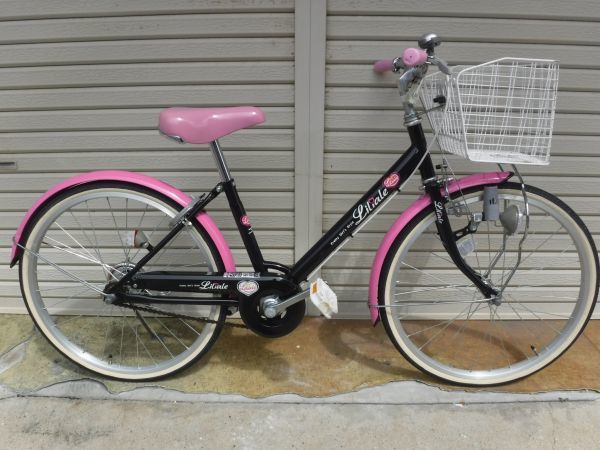 神戸 Pretty Girl's style Liliale 子供用自転車 女の子用 22インチ 黒 神戸 Pretty Girl's style Liliale 子供用自転車 女の子用 22インチ 黒