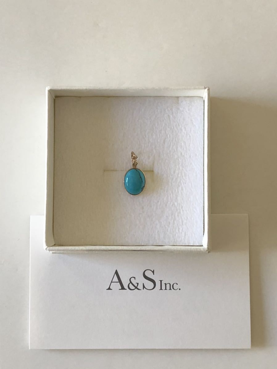 アガット　K10ネックレス　ダイヤ　ターコイズ 楽天市場】K10ターコイズネックレス agete アガット アクセサリー