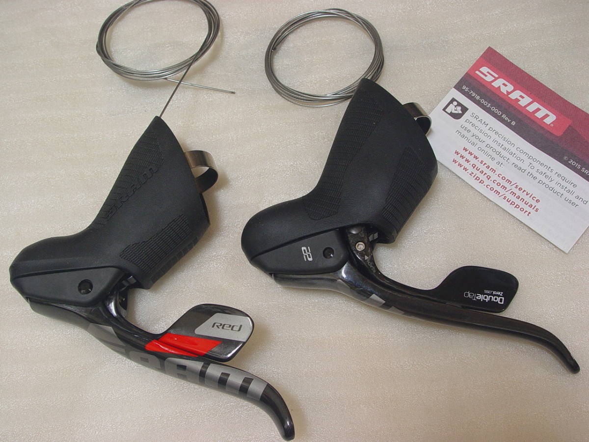 SRAM red22 ダブルタップレバー 機械式 11速用 中古品 Sram Red 22 ダブル