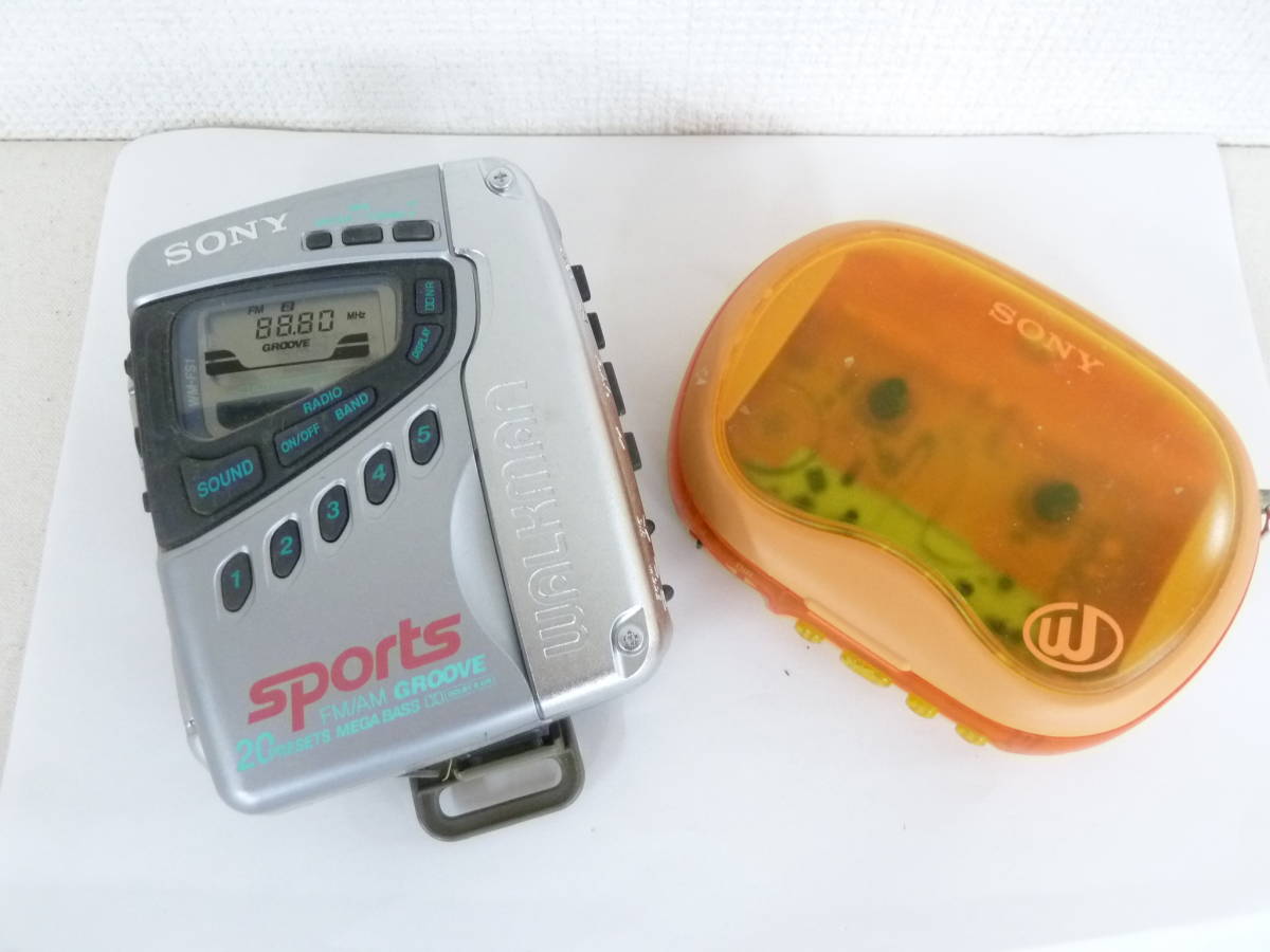 SONY SPORTS WM-FS1 カセットプレーヤー SONY Walkman SONY SPORTS WM-FS1 シルバー カセットプレーヤー
