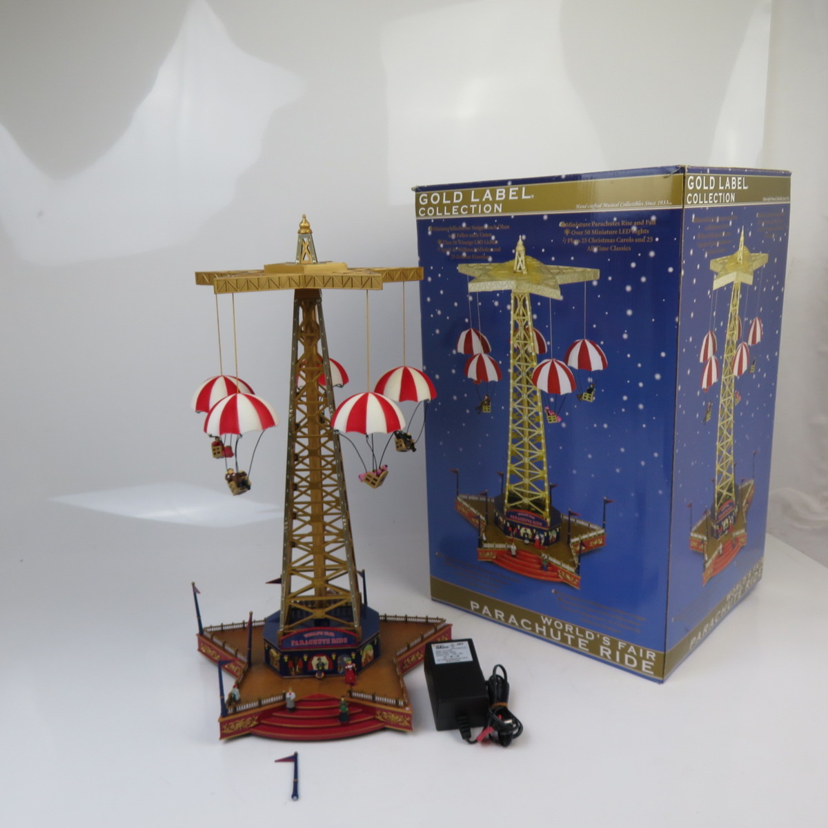 ミスタークリスマス カルーセル パラシュート オルゴール ジャンク品 ミスタークリスマス オルゴールパラシュートGoldLabel Parachute