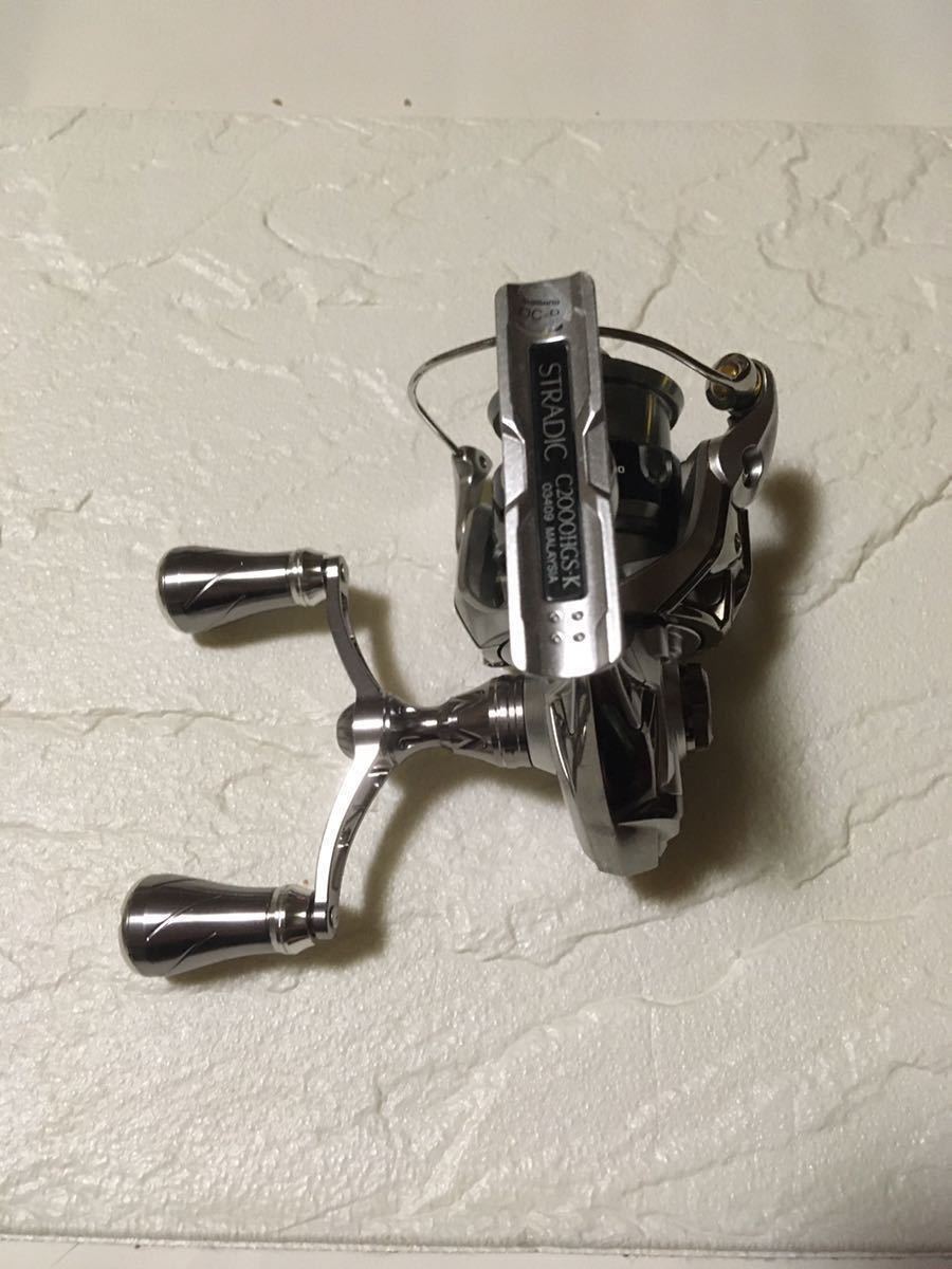シマノ 15 ストラディックc00hgs 純正ハンドルなし ゴメクサス72mmダブルハンドル の落札情報詳細 ヤフオク落札価格情報 オークフリー スマートフォン版