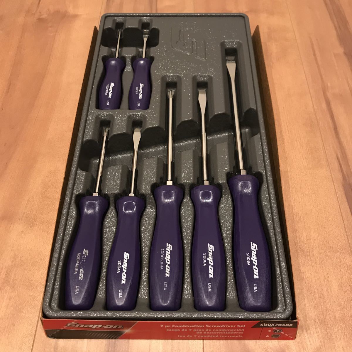 Snap-on ソフトグリップドライバーセット SGDX6040BG Mac Snap-on ソフトグリップドライバーセット SGDX6040BG Mac