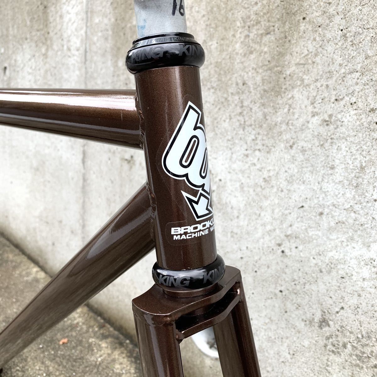 ブルックリンマシンワークス　ヘッドパーツ Brooklyn Machine Worksのインテグレーテッドヘッドセット - 自転車