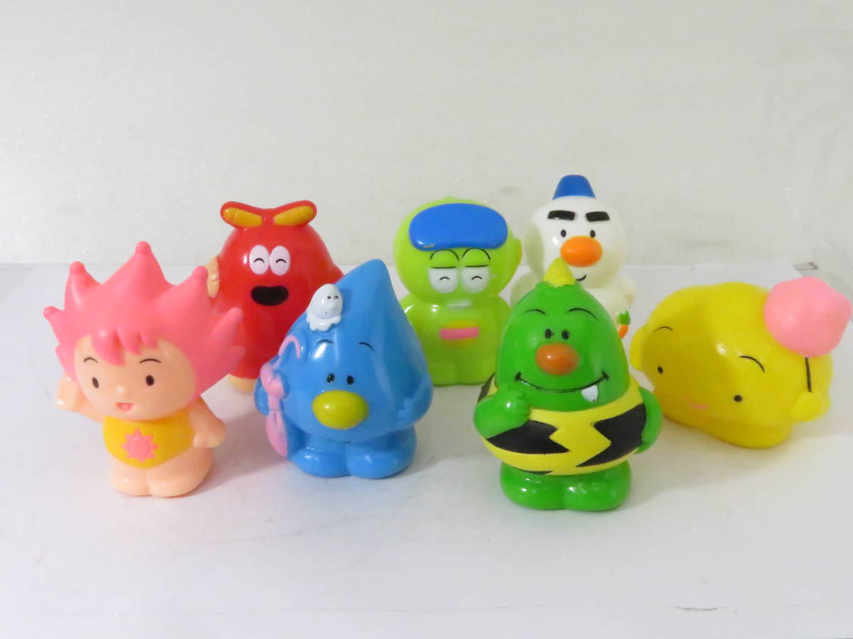 指人形 ひらけ!ポンキッキ おてんきげきじょう 全7種セット ガチャピン 