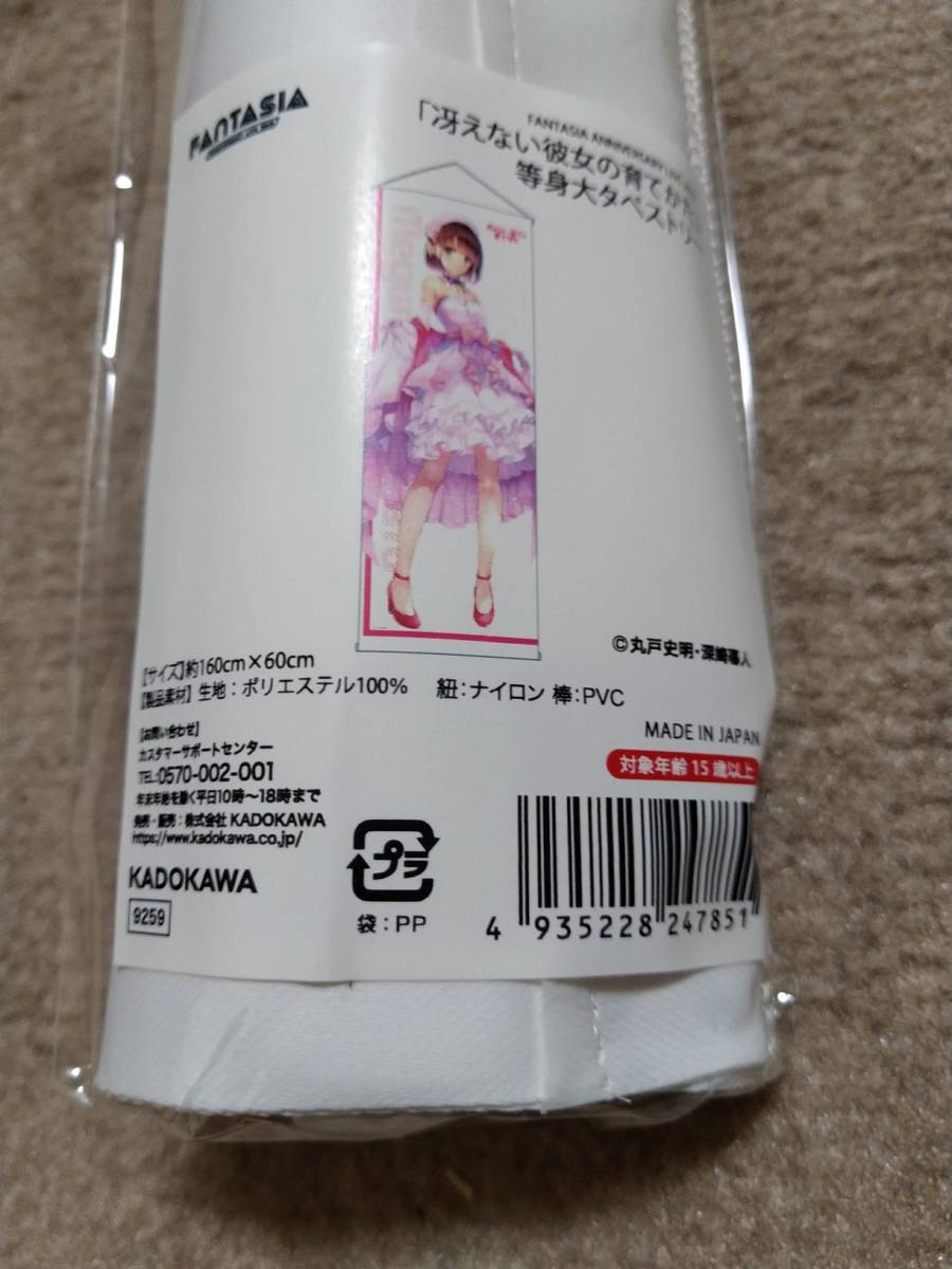 新品 Fantasia Anniversary Live 19 冴えない彼女の育てかた 等身大タペストリー 加藤恵 の落札情報詳細 ヤフオク落札価格情報 オークフリー スマートフォン版