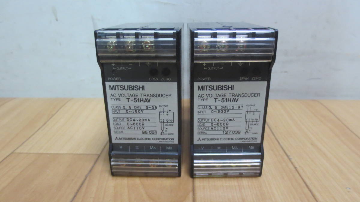 ☆MITSUBISHI/三菱 トランスデューサ T-51HAV ☆AC VOLTAGE TRANSDUCER