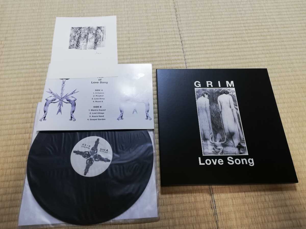 GRIM / Love Song [LP] 小長谷淳 MERZBOW 中原昌也 GRIM / Love Song [LP] 小長谷淳 MERZBOW 中原昌也