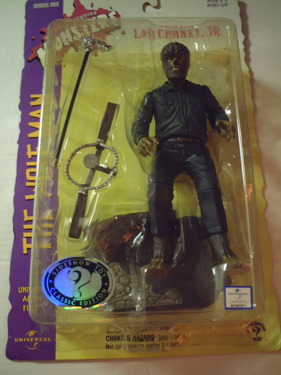 ユニバーサルスタジオモンスターズ 狼男 フィギュア 未開封 ロン チェイニー ジュニア The Wolf Man サイドショウトイ の落札情報詳細 ヤフオク落札価格情報 オークフリー スマートフォン版