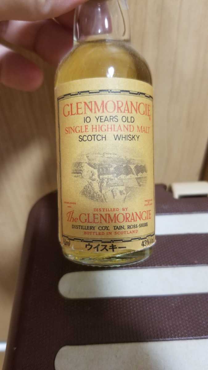 グレンモーレンジ 10年 50ml 43度 ミニチュア ミニ ボトル 希少 新品】グレンモーレンジィ 10年 50ml ミニ ミニチュア ボトル