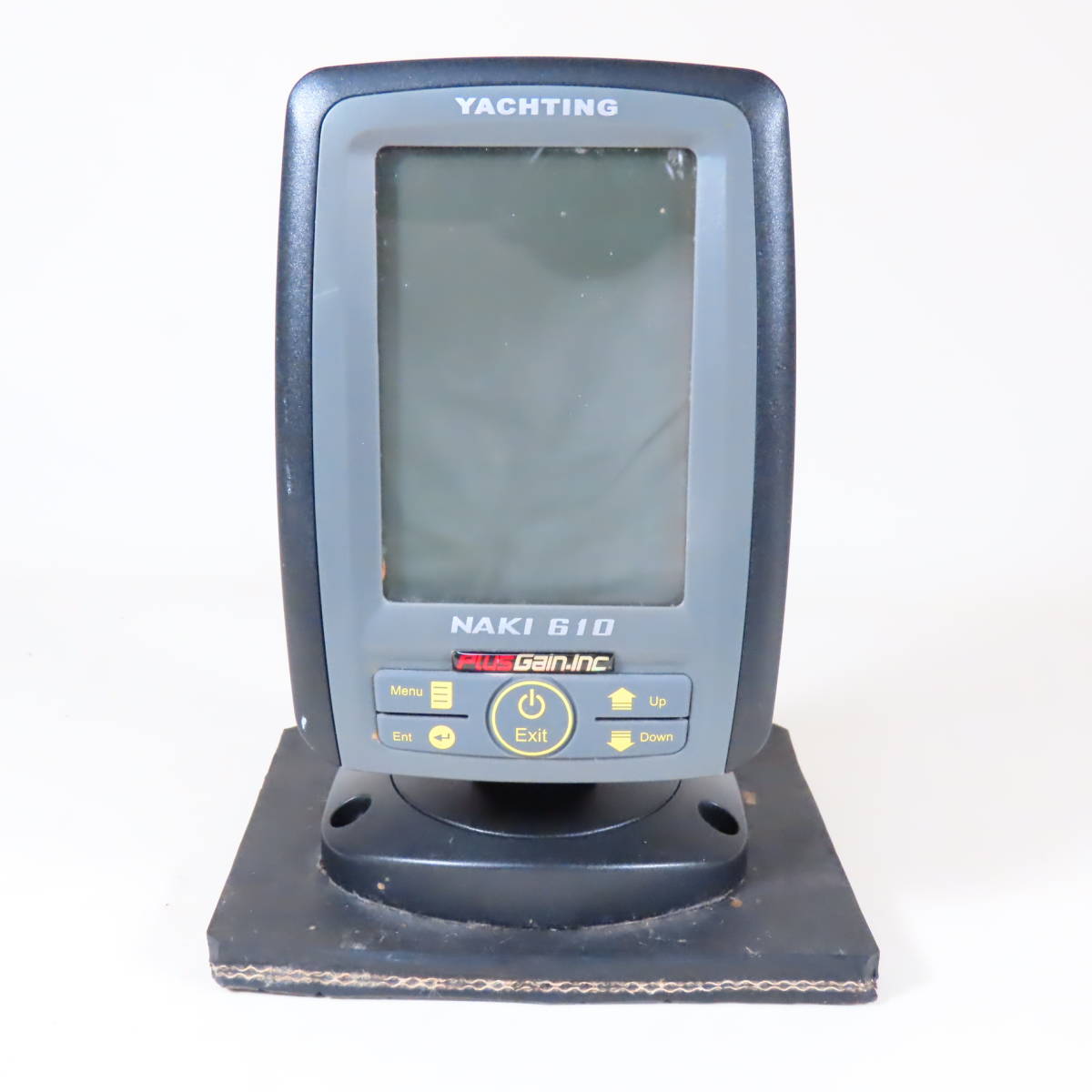 PLUS Gain.inc【中古】YACHTING NAKI 610 魚群探知機◇振動子付き 
