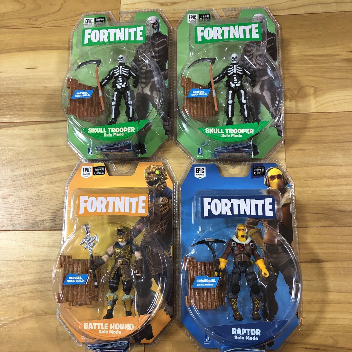 新品 フォートナイト リアルアクション フィギュア 4個セット バトルハウンド ラプター スカルトルーパー の落札情報詳細 ヤフオク落札価格情報 オークフリー スマートフォン版