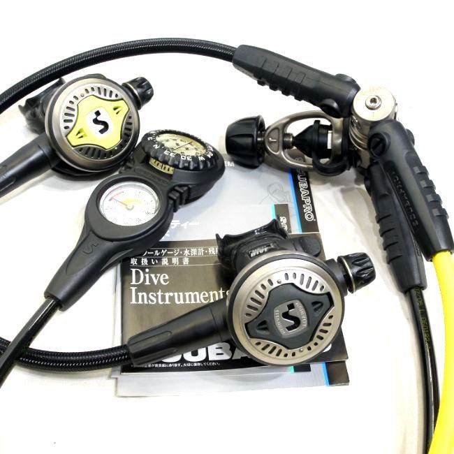 スキューバプロモデル最高級チタンレギュセット MK25t/S600t型 451,300円 新品flexホース（美品） の落札情報詳細