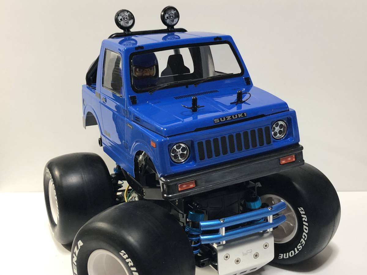 新品】タミヤ ジムニー 未走行 フルベアリング WR-02 ボディは GF-01