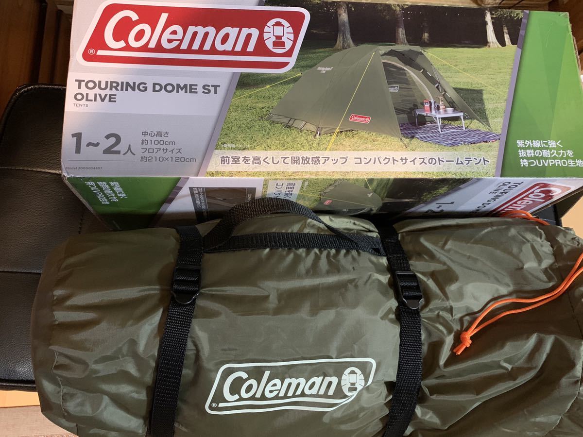 コールマン ツーリングドームst オリーブ Amazon限定 一回使用のみ の落札情報詳細 ヤフオク落札価格情報 オークフリー スマートフォン版