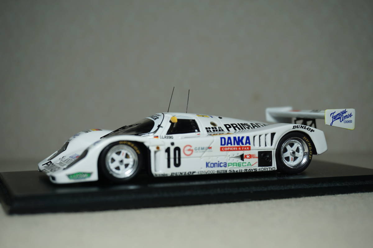 1/43 ルマン spark Porsche 962 CK6 #10 1993 Le Mans 24h 12th Kremer