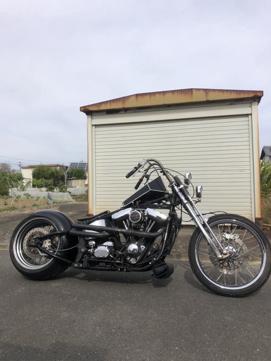 ハーレーダビットソン93年エボ ソフテイル 車検有り