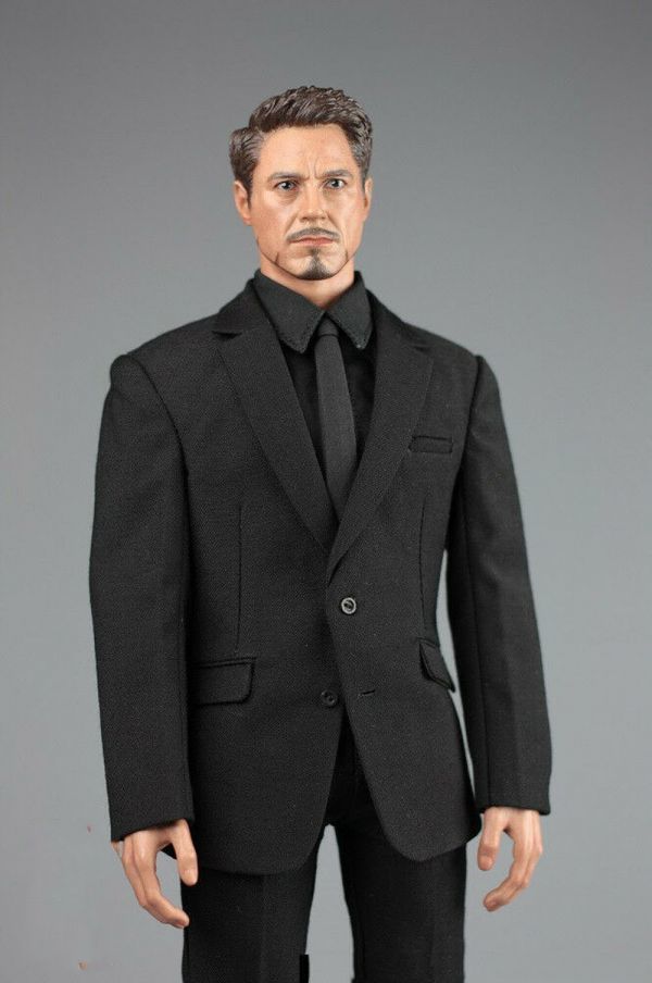 新品 1 6 Afs Toys A013 トニー スターク ブラックスーツ 男性フィギュア用 服 Sdfg の落札情報詳細 ヤフオク落札価格情報 オークフリー スマートフォン版