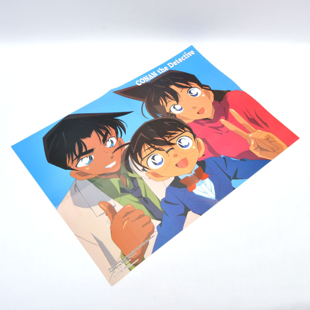 ◇名探偵コナン ポスター アニメージュ2001年2月号付録 [S200660]の