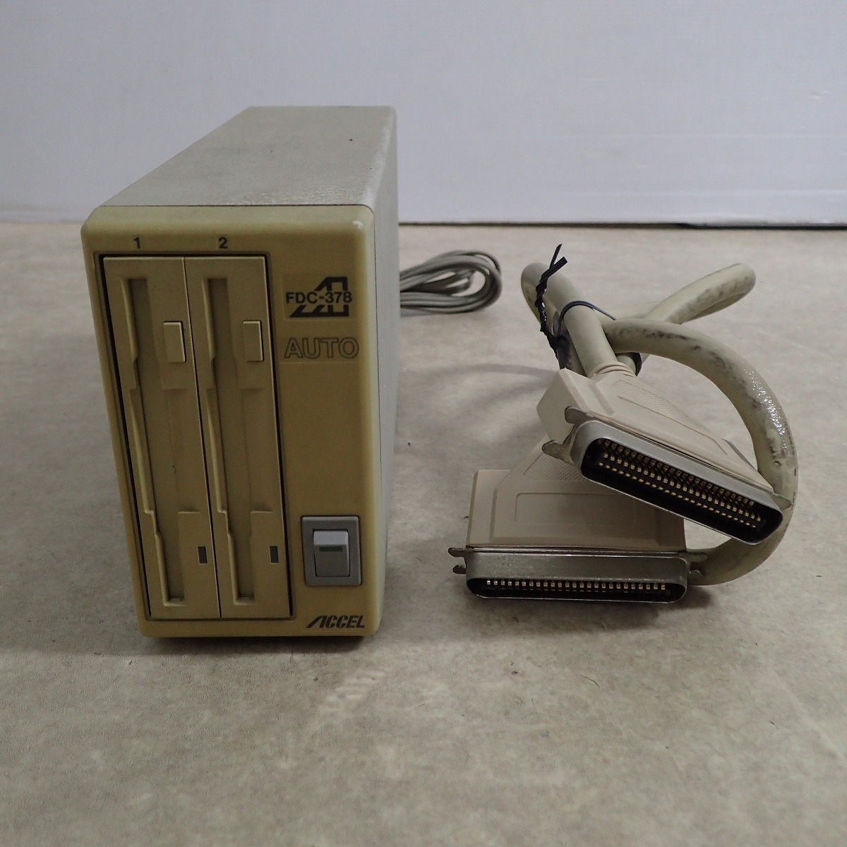 ACCEL FDC-378 3.5インチ 外付けFDD フロッピーエミュレータ PC-98用