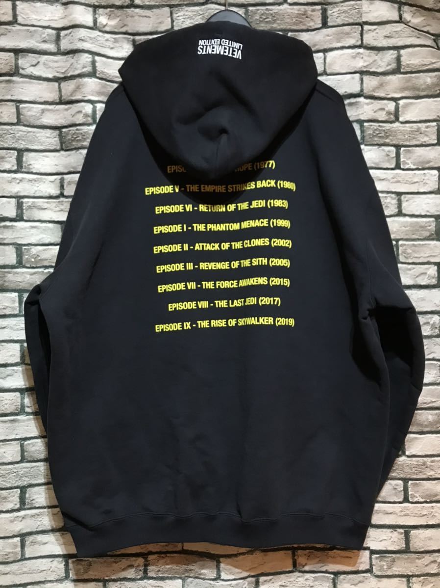 VETEMENTS ヴェトモン 20SS STAR WARS エピソード パーカ（新品】新品 