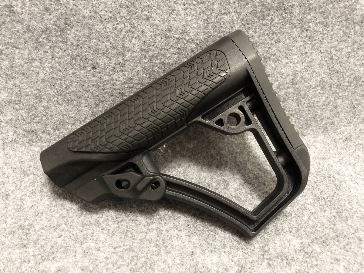 実物 Danielle defence ENHANCED BUTTSTOCK Daniel Defense Collapsible Mil-Spec Buttstock (Color: Black