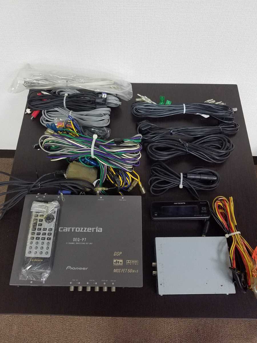 carrozzeia カロッツェリア　DEQ-P7 AXM-P7 ジャンク品 carrozzeia カロッツェリアDEQ-P7 AXM-P7 ジャンク品