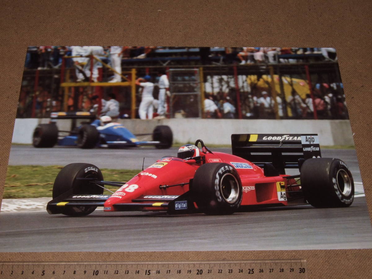 証明書付き ゲルハルト・ベルガー ベネトン 直筆サイン入りフォト⁄写真