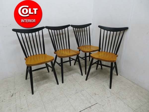 CRASH GATEエッグチェア 肘付 1脚 色 : ブラック CRASH GATEエッグ