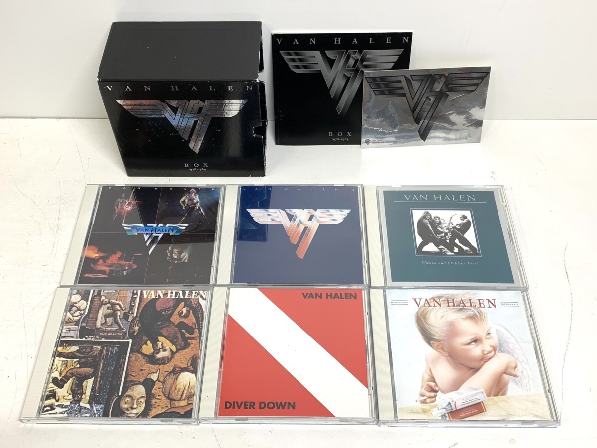VAN HALEN☆紙ジャケCD6枚セット 超美品！ヴァン・ヘイレン / 炎の導火線
