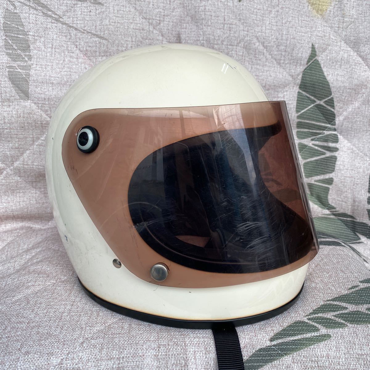 当時物】族ヘル メット飯岡 工業 F-1 ※ SHOEI ショウエイ Arai アライ