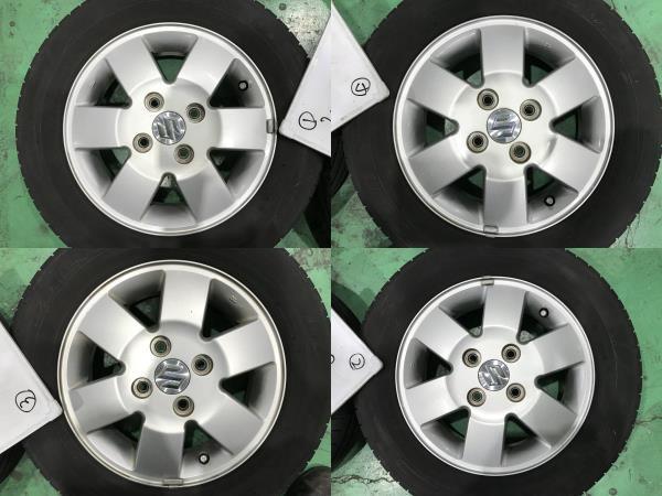 NEXTRY 155/70R13×4J 75S サマータイヤ＆アルミ 4本SET