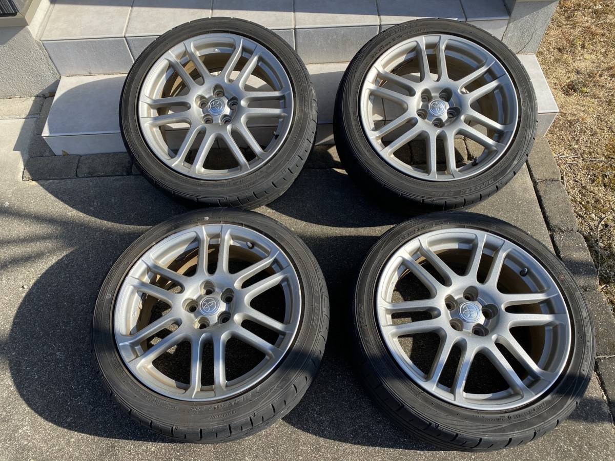 30プリウス純正17アルミホイールタイヤ4本セット！ プリウス30 純正