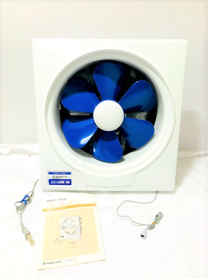 新品】サンヨー EK-30BX 換気扇 30cm 三洋 SANYO レトロ 住宅の落札