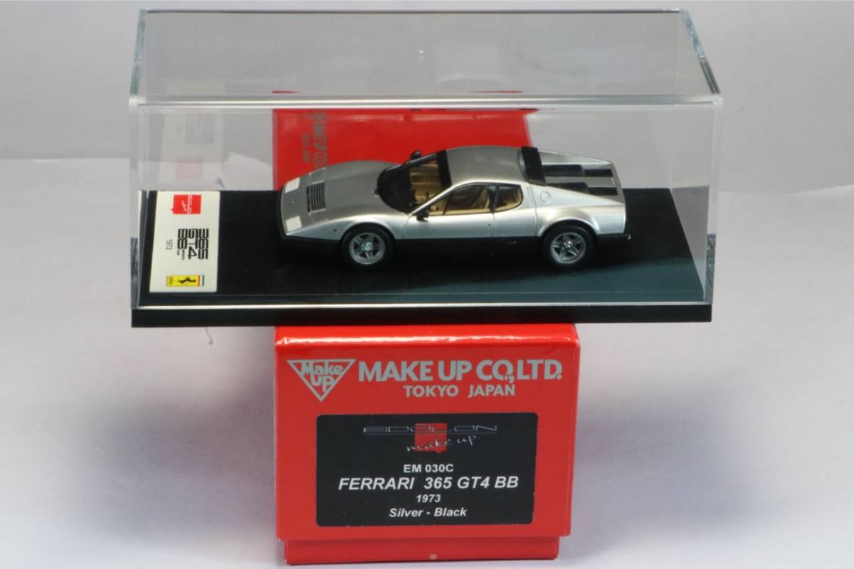 EM030C アイドロン 1/43 フェラーリ 365 GT4 BB 1973 シルバー