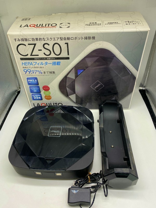 動作確認済 ロボット掃除機 Laqulito Cz S01 14年製 時短 家電 池y02 64 の落札情報詳細 ヤフオク落札価格情報 オークフリー スマートフォン版