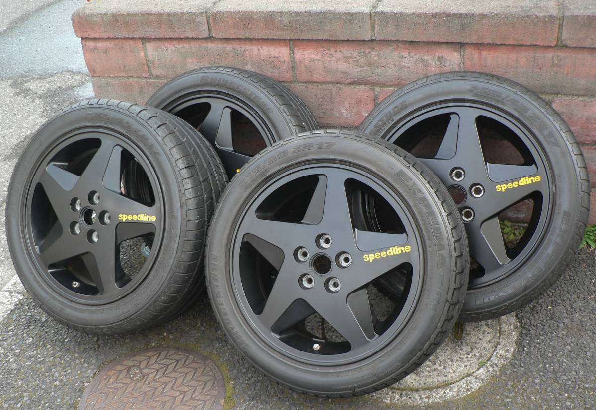 フェラーリ348 純正スピードライン製ホイール1台分 フラット