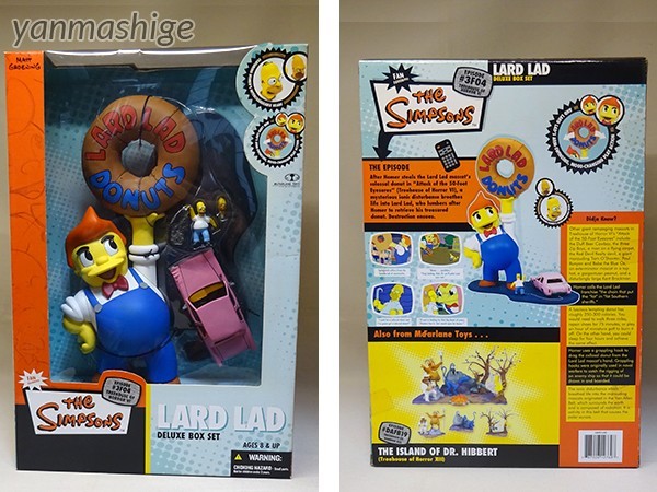 新品】新品レア！ LARD LAD BOX SET シンプソンズ マクファーレン