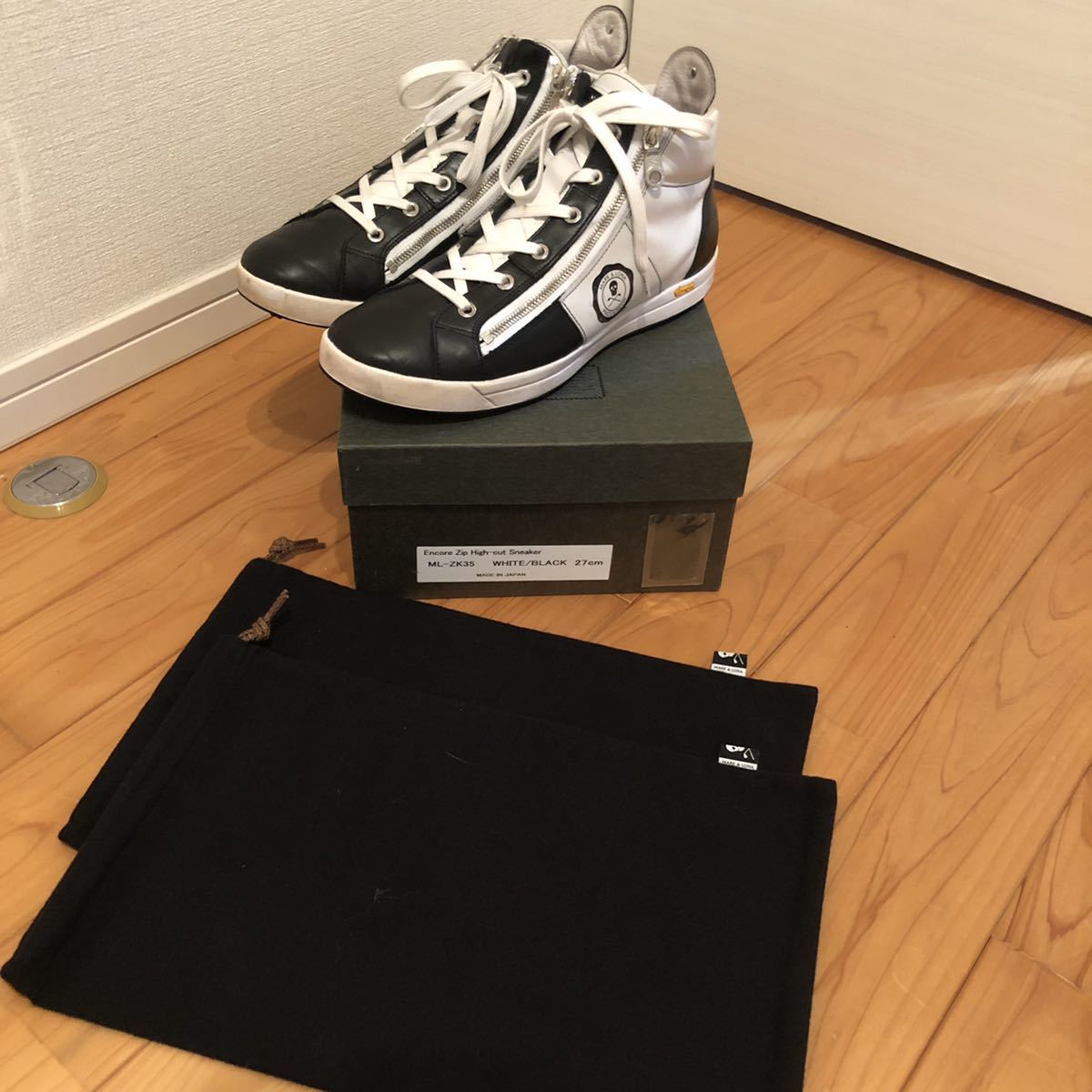 mark & lona ゴルフシューズ zip スパイクレス 27cm 【公式通販】