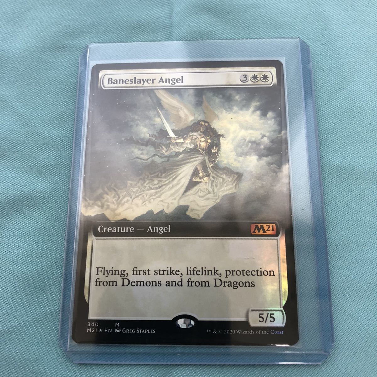 Mtg 悪斬の天使 Baneslayer Angel 英語版 Foil 拡張版 の落札情報詳細 ヤフオク落札価格情報 オークフリー スマートフォン版